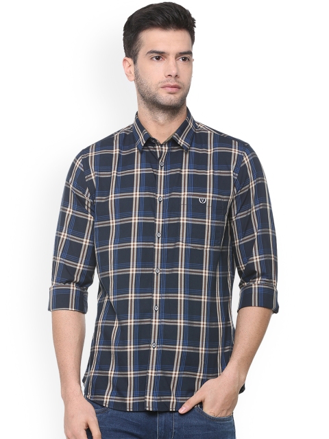

Van Heusen Sport Men Blue Slim Fit Printed Casual Shirt