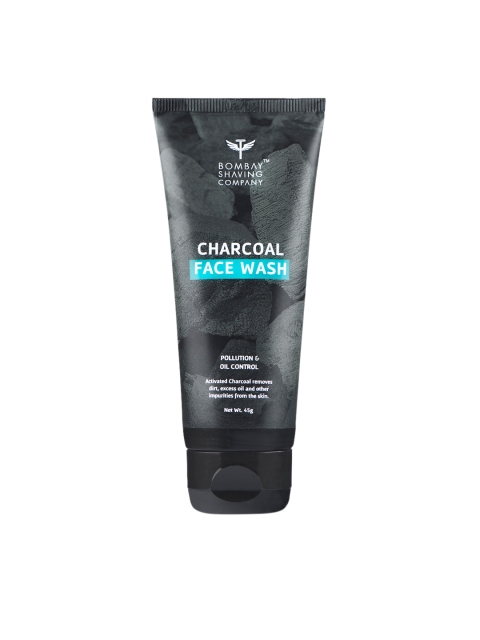 

Bombay Shaving Company Unisex Anti Pollution & Anti Acne Activated Charcoal Face Wash 45gm, Black