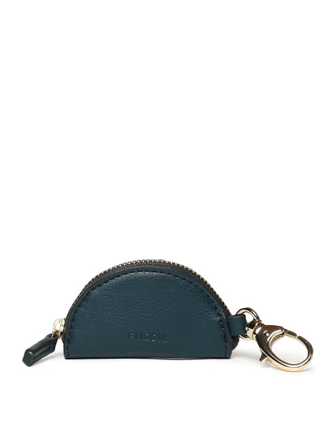 

Fossil Women Green Printed Zip Around Leather Coin Purse