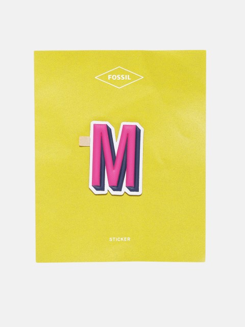 

Fossil Women Pink Letter M Handbag or Wallet Sticker