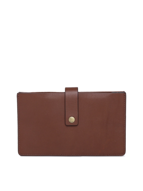 

Fossil Women Brown Solid Wallet