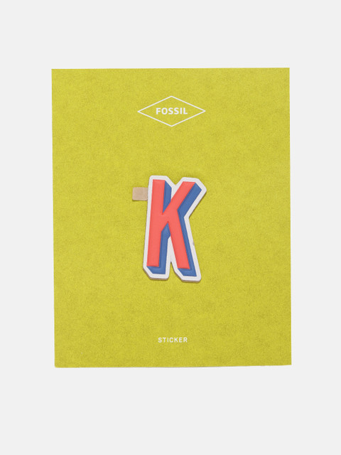 

Fossil Pink K Letter Sicker for Wallets & Notebooks