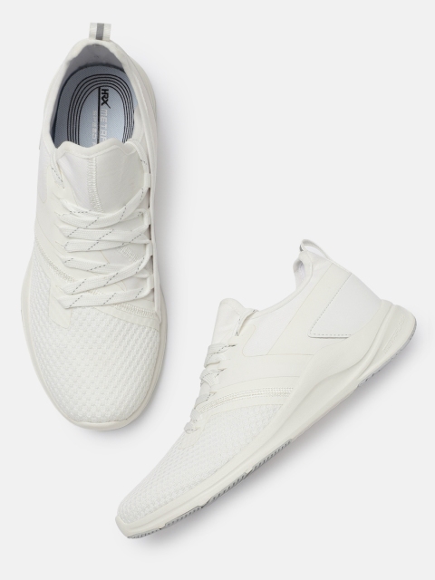 

HRX by Hrithik Roshan Mens Metaflash Running shoe, White