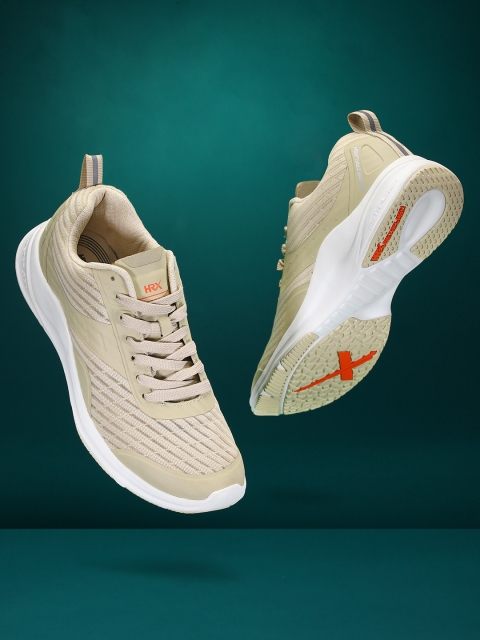 

HRX by Hrithik Roshan Mens Metaflash Running shoe, Beige