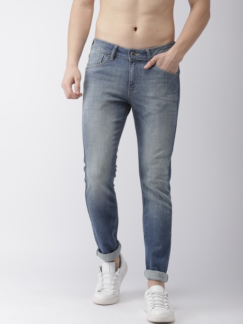

Flying Machine Men Blue Skinny Jackson Fit Low-Rise Clean Look Stretchable Jeans