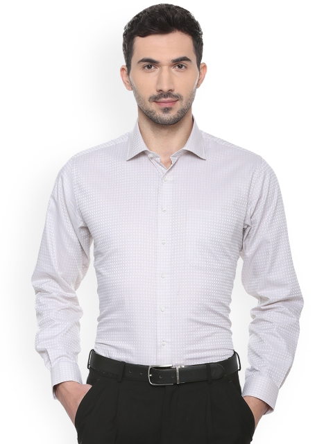 

Van Heusen Men Grey Regular Fit Printed Formal Shirt