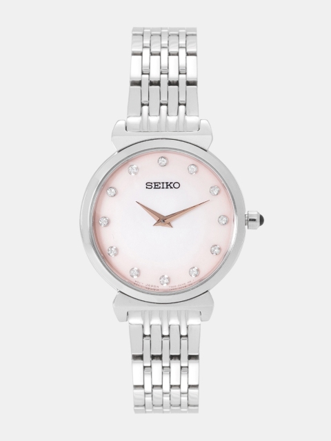 

SEIKO Women Peach Analogue watch SFQ803P1