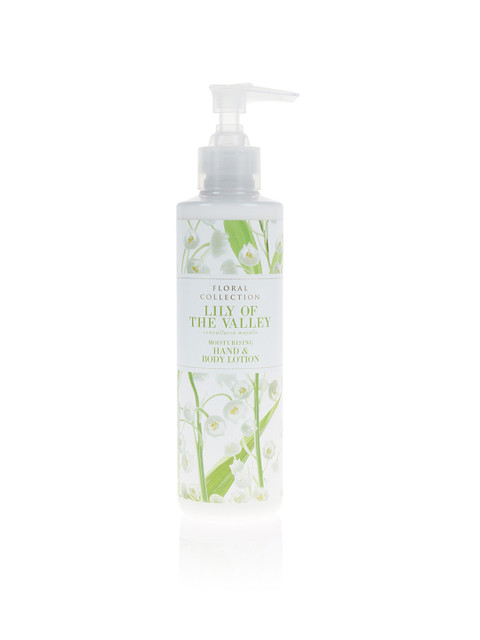 

Marks & Spencer Unisex Lily of the Valley Moisturising Hand & Body Lotion 250 ml, White