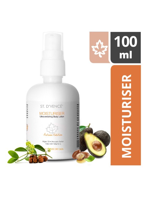 

ST. DVENCE Unisex Autumn Edition Body Moisturiser 100ml, White