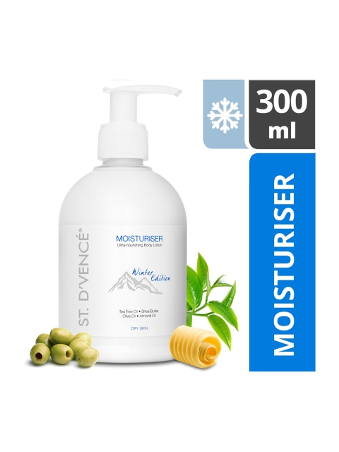 

ST. DVENCE Unisex Winter Edition Body Moisturiser 300ml, White