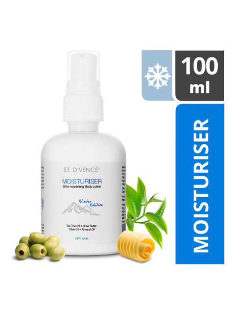 

ST. DVENCE Unisex Winter Edition Body Moisturiser 100ml, White