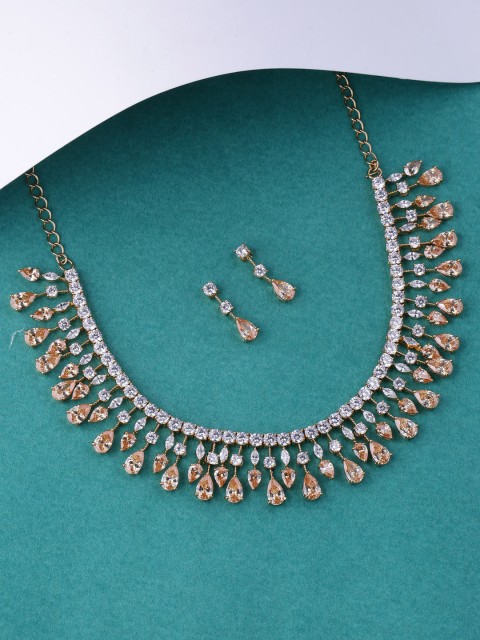 

Tistabene Gold-Plated Embellished Jewellery Set