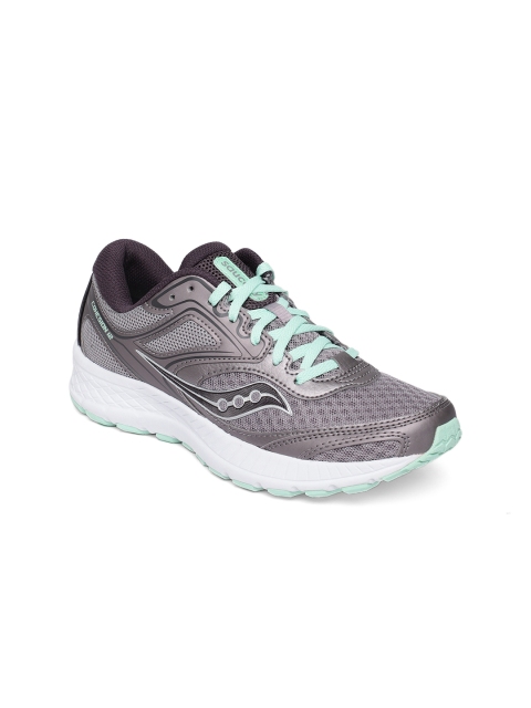 

saucony Women Grey VERSAFOAM COHESION 12 Running Shoes