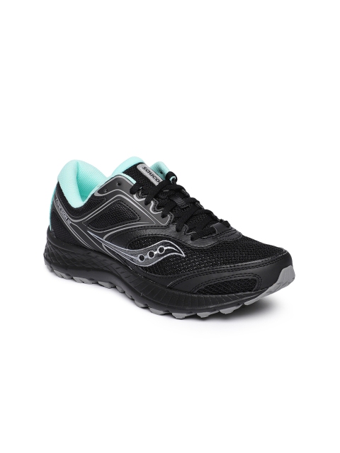 

saucony Women Black ERSAFOAM COHESION TR1 Running Shoes