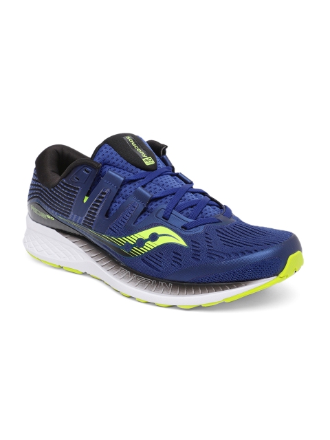 

saucony Men Blue RIDE ISO Running Shoes