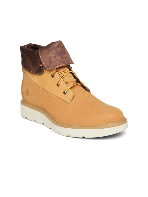 

Timberland Women Tan Brown Kenniston R/T Camouflage Flat Boots