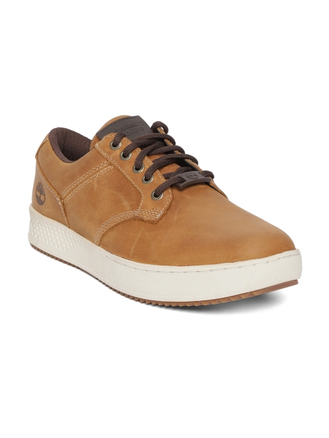 

Timberland Men Tan Brown CityRoam Cup Ox Leather Sneakers