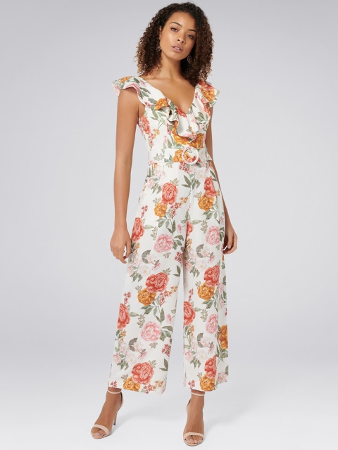 

Forever New Multicoloured Printed Basic Jumpsuit, Multi
