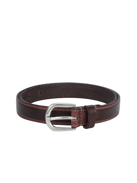 

Aditi Wasan Women Brown Genuine Leather Solid Belt