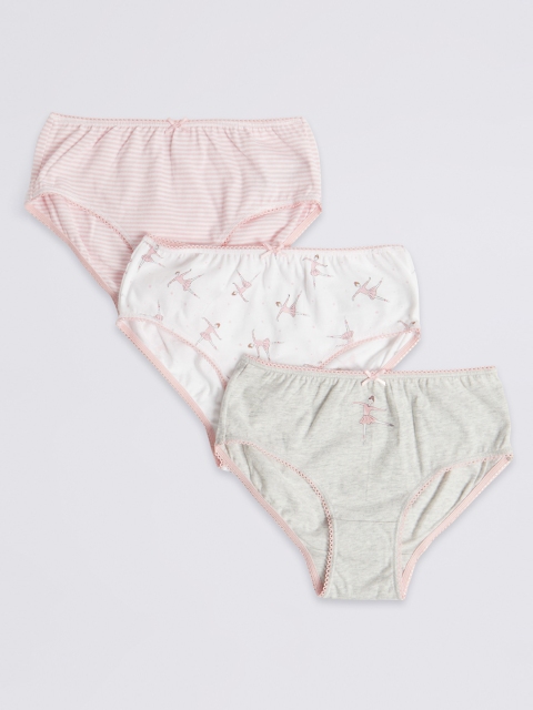 

Marks & Spencer Girls Pack of 7 Briefs, Multi