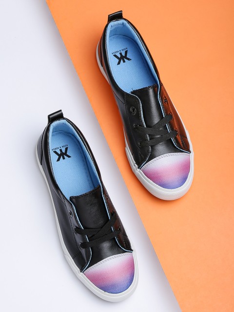 

Kook N Keech Women Black Sneakers