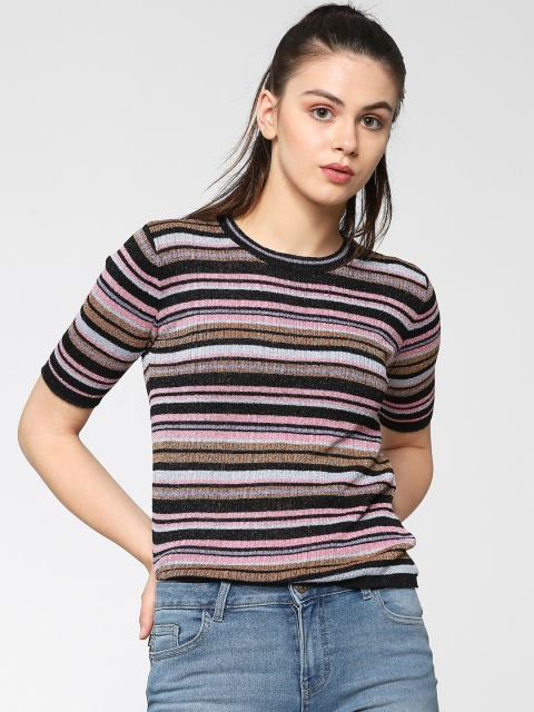 

ONLY Women Multicoloured Striped Top, Multi