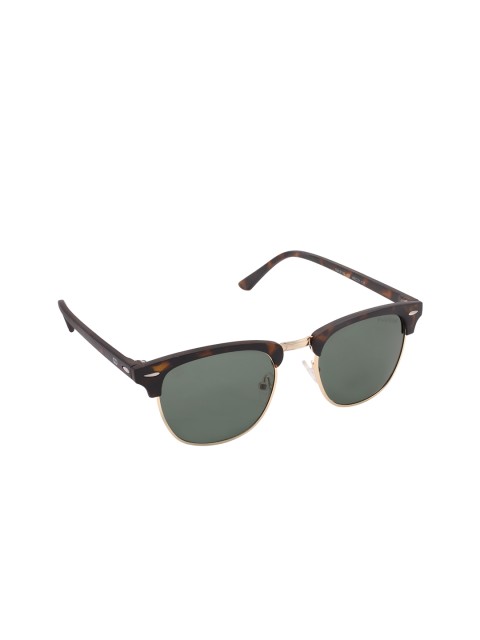 

GIO COLLECTION Men Browline Sunglasses GM6118C05, Olive