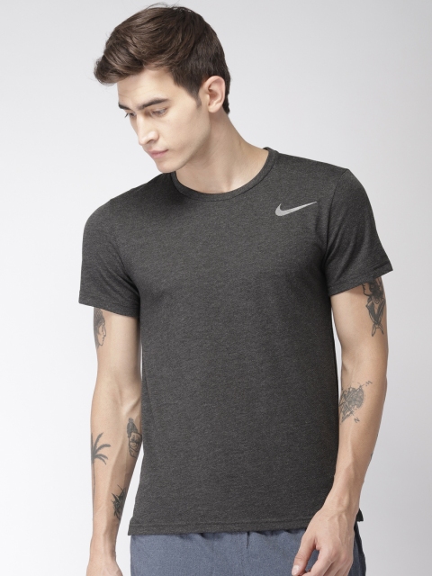 

Nike Men Charcoal Grey AS M BRT HPR DRY T-shirt