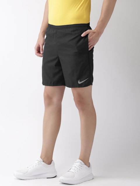 

Nike Men Black Solid Standard Fit AS M NK DRI-FIT Running Shorts
