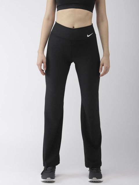 

Nike Women Black Solid GYM NFS Track Pants