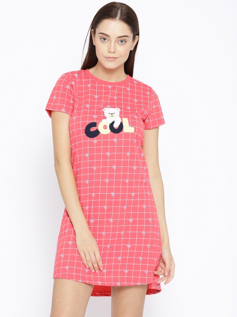 

Sweet Dreams Pink & White Checked Nightdress