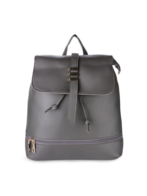 

Satchel Bags Women Grey Solid Backpack