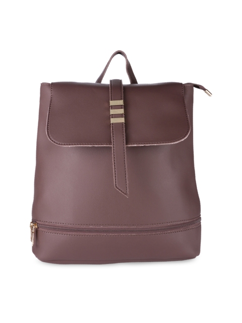 

Satchel Bags Women Mauve Solid Backpack