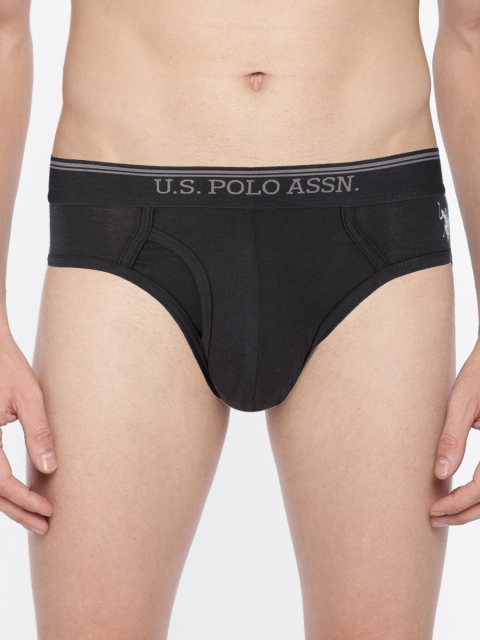 

U.S. Polo Assn. Men Assorted Solid Classic Briefs Z9I009-615-P1-S