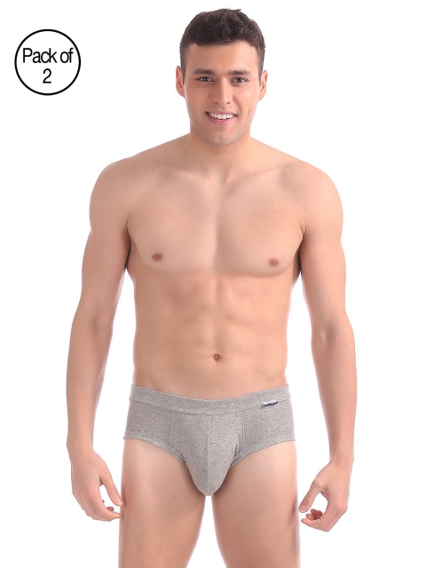 

U.S. Polo Assn. Men Pack of 2 Briefs I640-003-P2-Xl, Grey