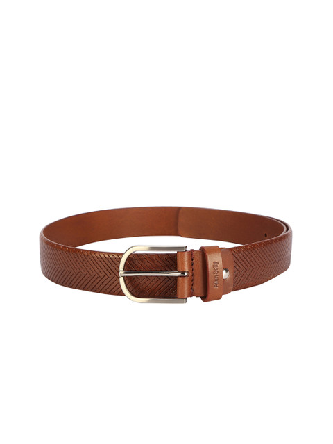 

Allen Solly Men Brown Solid Leather Belt