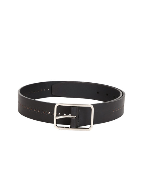 

Allen Solly Men Black Solid Belt
