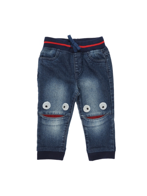 

Pantaloons Baby Boys Blue Regular Fit Mid-Rise Clean Look Jeans