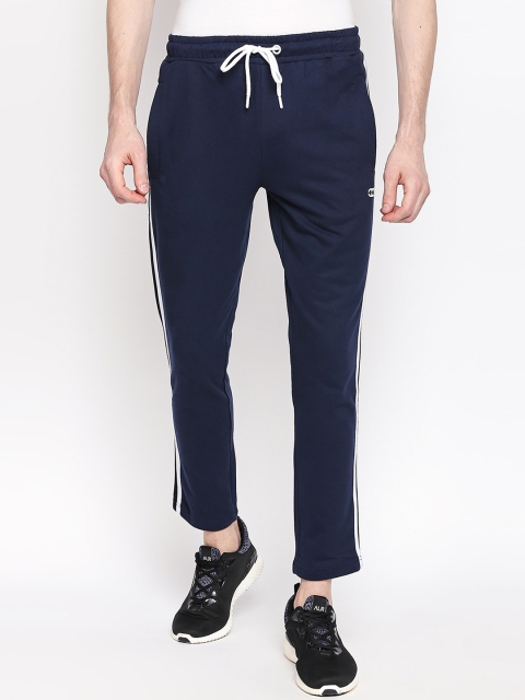 

Ajile by Pantaloons Men Navy Blue Solid Slim-Fit Track Pants