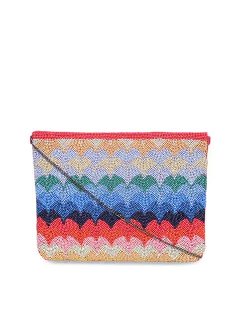 

Diwaah Multicoloured Embellished Sling Bag, Multi