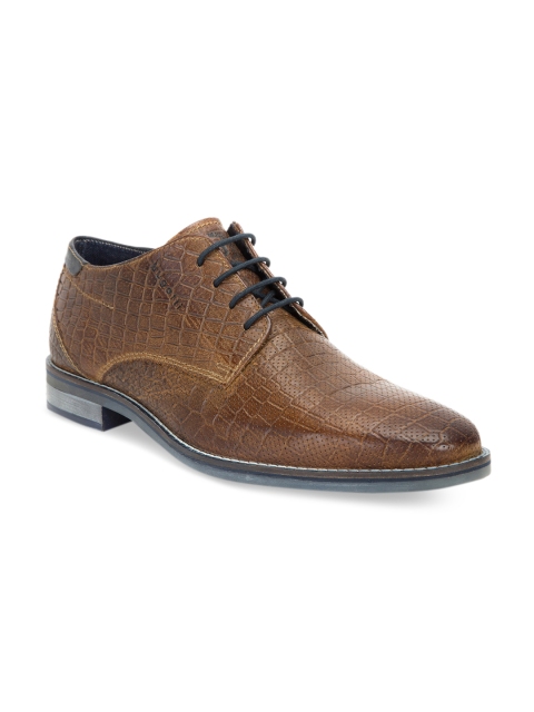 

Bugatti Men Brown Leather Formal Derbys