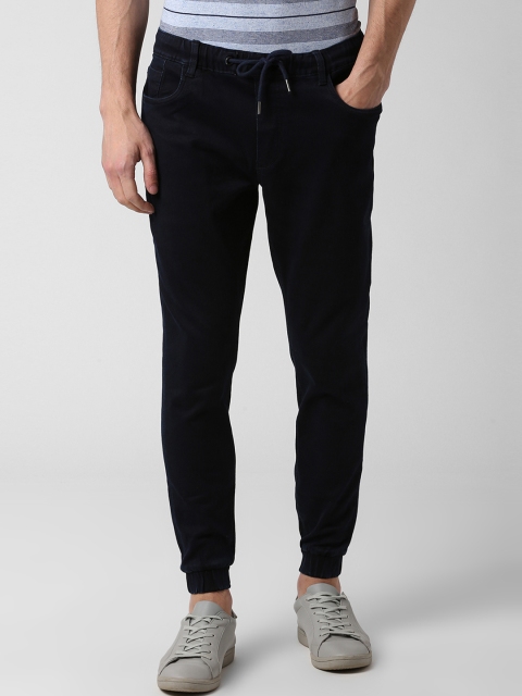 

Peter England Casuals Men Navy Blue Slim Fit Mid-Rise Clean Look Jeans