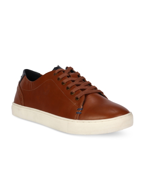 

Allen Solly Men Brown Solid Sneakers