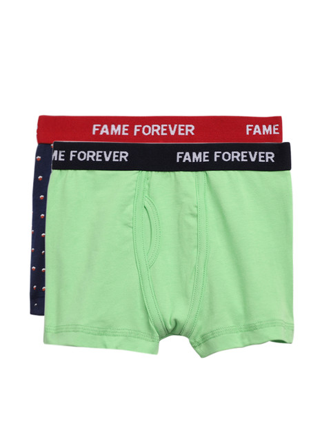 

Fame Forever by Lifestyle Boys Pack of 2 Boxers, Navy blue
