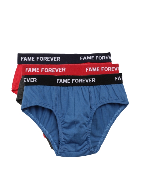 

Fame Forever by Lifestyle Boys Pack of 3 Briefs 8903732955346, Red