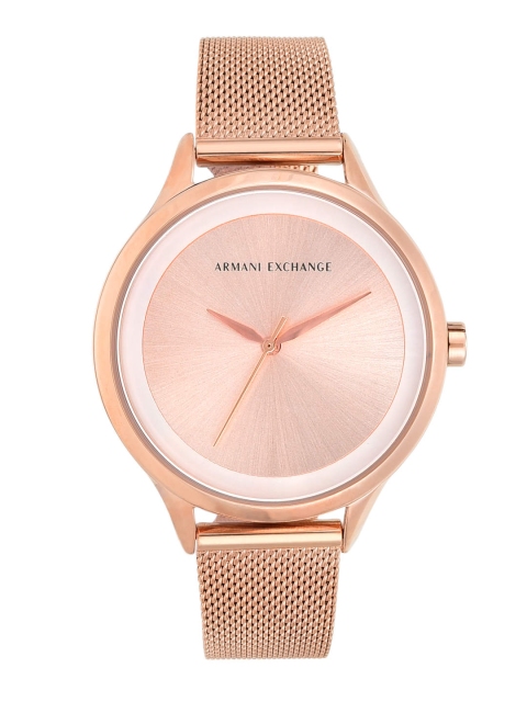 

Armani Exchange Women Rose Gold Analogue Watch AX5602I_OR