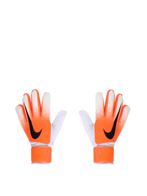 

Nike Unisex Orange & White Printed GK MATCH-SU19 Gloves