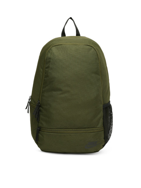 

Nike Unisex Green Solid Classic North Backpack