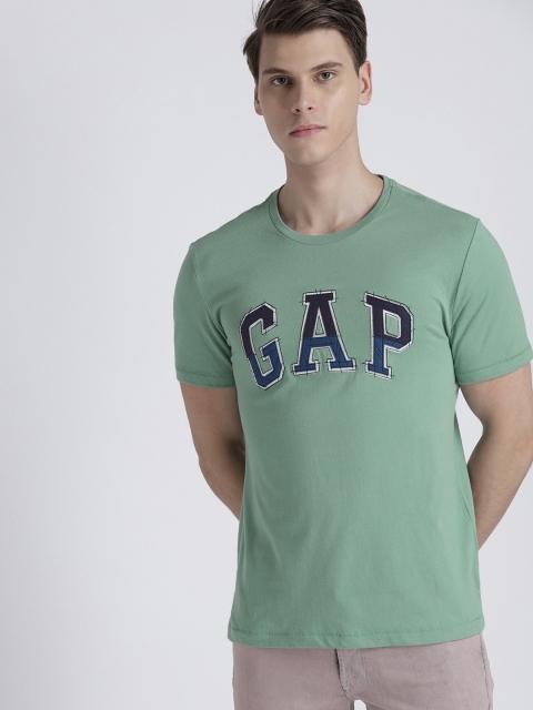 

GAP Men's Logo Short Sleeve T-shirt, Green