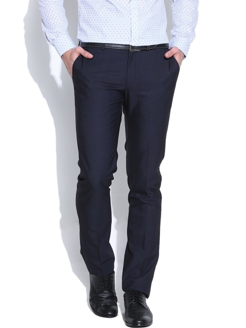 

Blackberrys Navy Formal Trousers, Navy blue